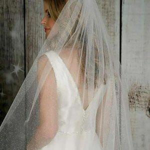 Glitter Luxury  Cathedral Wedding Veil
